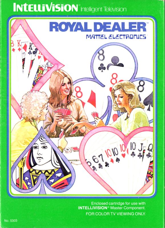 Royal Dealer box art for Intellivision
